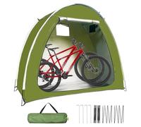Bike Tent, Windproof Motorcycle Shed, 78.74x31.5x64.96in Outdoor Weatherproof Storage, Double Entry Design, Waterproof Material for Garden, Lawn, Camping, Backyard, Motorcycles, Bikes