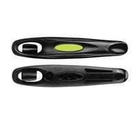 Bike Tire Levers - 4,13 x 0,79 pollici Wheel Repair Tool for Quick Removal, Safe Handling with Strong Leverage, Cycling Tool for Mountain Road Lawn Park Street Workshop, Red Reinforced Nylon