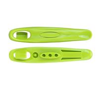 Bike Tire Levers - 4.13x0.79 Inches Wheel Repair Tool for Quick Removal, Safe Handling with Strong Leverage, Cycling Tool for Mountain Road Lawn Park Street Workshop, Red Reinforced Nylon
