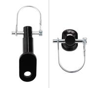 Bike Trailer Coupler, Quick-Release Hitch Adapter, Heavy-Duty Attachment for Cycling Camping Dog-Walking Garage Storage Hiking Road-Trip Outdoor Riding Gear Organization