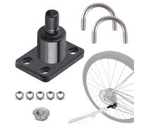 Bike Trailer Hitch - 4.6x3cm Bicycle Towing Coupler Connector, Bike Cargo Trailer Coupler For Garage Outdoor Road Trip Camping Grocery Vacation Commuting Stroller