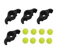 Bike Trainer - Esercise Bike | Indoor Cycling Feet | Anti-Slip 4X Rocker Plate Bike Trainer with 8 Pack Tennis Balls | Home Indoor Exercise Equipment, Bike Trainer Feet, Trainer Feet