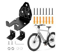 Bike Wall Mount - Adjustable Bicycle Storage | Wall Mount Bike Rack | Aluminum Alloy, Space-Saving Hook, for Mountain Road Cycling, Indoor Apartment Garage Shop Home