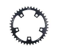 BIKECO Ruota stretta per bicicletta larga 110/130BCD, 5 viti, lama rotonda per bicicletta 36/38/40/42/44/46/48/50/52/54/56/58/60T, lama per catena per bicicletta 9 10 11 marce MTB (110BCD, 38T)