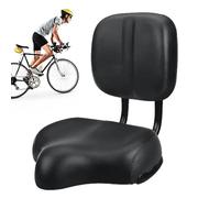 Bikee Seat - Bicyclee Seat | Backrest Bikee Seat | Saddle Seat Back Support Bicyclee Tricycle Saddle Seat With Back Support Wide Padded Cushion Saddle Soft Back Rest Oversize Tricycle Saddle For Road