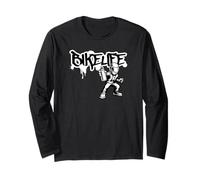 Bikelife Street Rider Grafica Graffiti Maglia a Manica