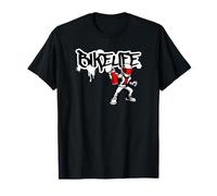Bikelife Street Rider Grafica Graffiti Maglietta