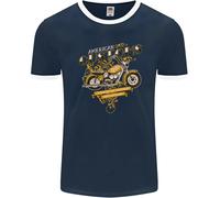 Biker American Customs Moto Chopper Uomo Ringer Fotl