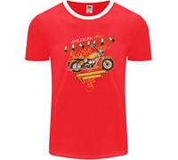 Biker American Customs Moto Chopper Uomo Ringer Fotl