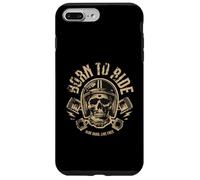 Biker - Born To Ride Skeleton Ride Hard Live Free Custodia per iPhone 7 Plus/8 Plus