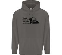 Biker In Ginocchio Su Una Gamba Felpa Uomo