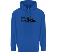 Biker In Ginocchio Su Una Gamba Felpa Uomo