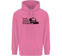 Biker In Ginocchio Su Una Gamba Felpa Uomo