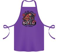 Biker In Mio Cammino Verso L'Inferno Grembiule In Cotone 100% Biologico