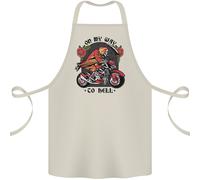 Biker In Mio Cammino Verso L'Inferno Grembiule In Cotone 100% Biologico