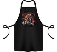 Biker In Mio Cammino Verso L'Inferno Grembiule In Cotone 100% Biologico