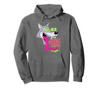 Biker Lowbrow Howling Wolf Wolves Rockabilly 50s Felpa con Cappuccio