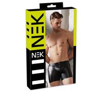 Biker-Pants Di NEK Im Aspetto Opaco Con Markant Trapuntate Partien Per