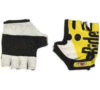 Biker-Pro, guanti in pelle e lycra - L