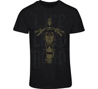 Biker Shirt: Chopper - Long Road - Maglietta da motociclista - uomo donna - amante - fan - rocker - Anarchy - regalo - motociclista - motociclista - ciclomotore - bici MC, Nero , XL