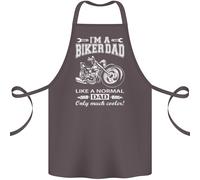 Biker Un Normale Papà Giornata Del Padre Moto Cotone Grembiule 100% Biologico