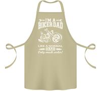 Biker Un Normale Papà Giornata Del Padre Moto Cotone Grembiule 100% Biologico