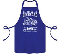 Biker Un Normale Papà Giornata Del Padre Moto Cotone Grembiule 100% Biologico