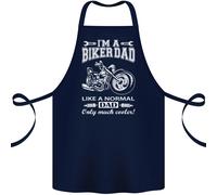 Biker Un Normale Papà Giornata Del Padre Moto Cotone Grembiule 100% Biologico