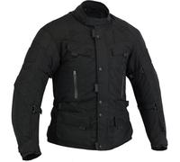 Bikers Gear Australia INFINITY '', colore: nero, impermeabile, traspirante, termico, Armour-Giacca da moto