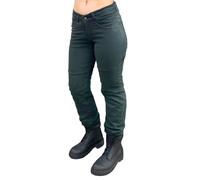 Bikers Gear Australia Limited donna elasticizzato Kevlar foderato sella di jeans con rimovibile CE Armour, vintage denim, taglia 20