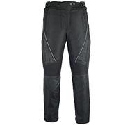 Bikers Gear Australia New Ladies Jazz Pantaloni Moto Impermeabile Nero con Sfiato Fodera Termica Rimovibile e CE1621-1 Armour UK22R 4XL/R