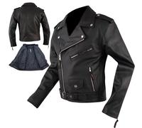 Bikers leather Cruiser Motorcycle Jacket Motorcycle Cow Hide All Season A-PRO