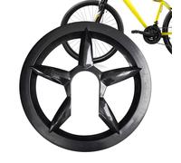 Bikes Chain Guard - 5 fori 6,5 cm, copertura a ruota a catena | Protettore a pignone delle biciclette - scudo degli ingranaggi resistenti agli urti per mountain bike - Riparazione del deflettore a cat