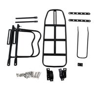 Bikes Rear Basket, Waterproof Rack, Stabile Rear Cargo, Anti-Sway Storage Carrier, 14,25 x 5,79 pollici, Touring Packing for Women, Men, Adulto, Family, Friends Tool,
