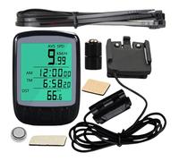 Bikes taxometro e contachilometri - Ciclo di ciclo cablato impermeabile con schermo LCD | Tracker chilometraggio in bici multifunzionale, contachilometri per esposizioni chiare per scooter, bici da st