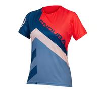 Bikeshirt donna Singletrack Print LTD blu