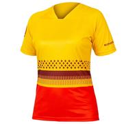 Bikeshirt donna Singletrack Print LTD rosso