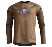 Bikeshirt manica lunga Braapz oliva L