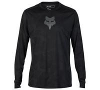 FOX Racing - Ranger Tru Dri L/S Jersey - Maglietta da ciclismo M nero