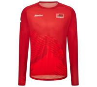 Bikeshirt manica lunga UCI Road World Championships Kigali 2025 rosso