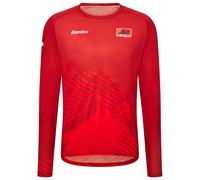 Bikeshirt manica lunga UCI Road World Championships Kigali 2025 rosso