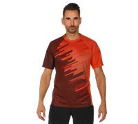 Vaude Bike Moab Vi Short Sleeve T-shirt Rosso,Arancione 2XL / Regular Uomo