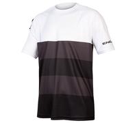 Maglia Endura SingleTrack Core T manica corta nero bianco - S