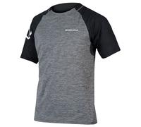Maglia Endura SingleTrack manica corta grigio nero - XXL