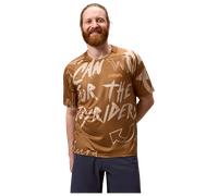 Endura Singletrack Print Short Sleeve Enduro Jersey Marrone 2XL Uomo