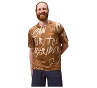 Endura Singletrack Print Short Sleeve Enduro Jersey Marrone M Uomo