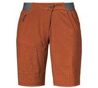 Bikeshort senza fondello donna Mellow Trail arancione