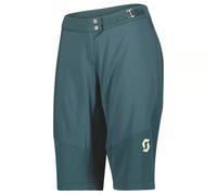 Bikeshort senza fondello donna Trail Storm Insuloft AL verde scuro