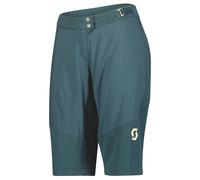 Bikeshort senza fondello donna Trail Storm Insuloft AL verde scuro