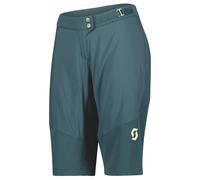 Bikeshort senza fondello donna Trail Storm Insuloft AL verde scuro
